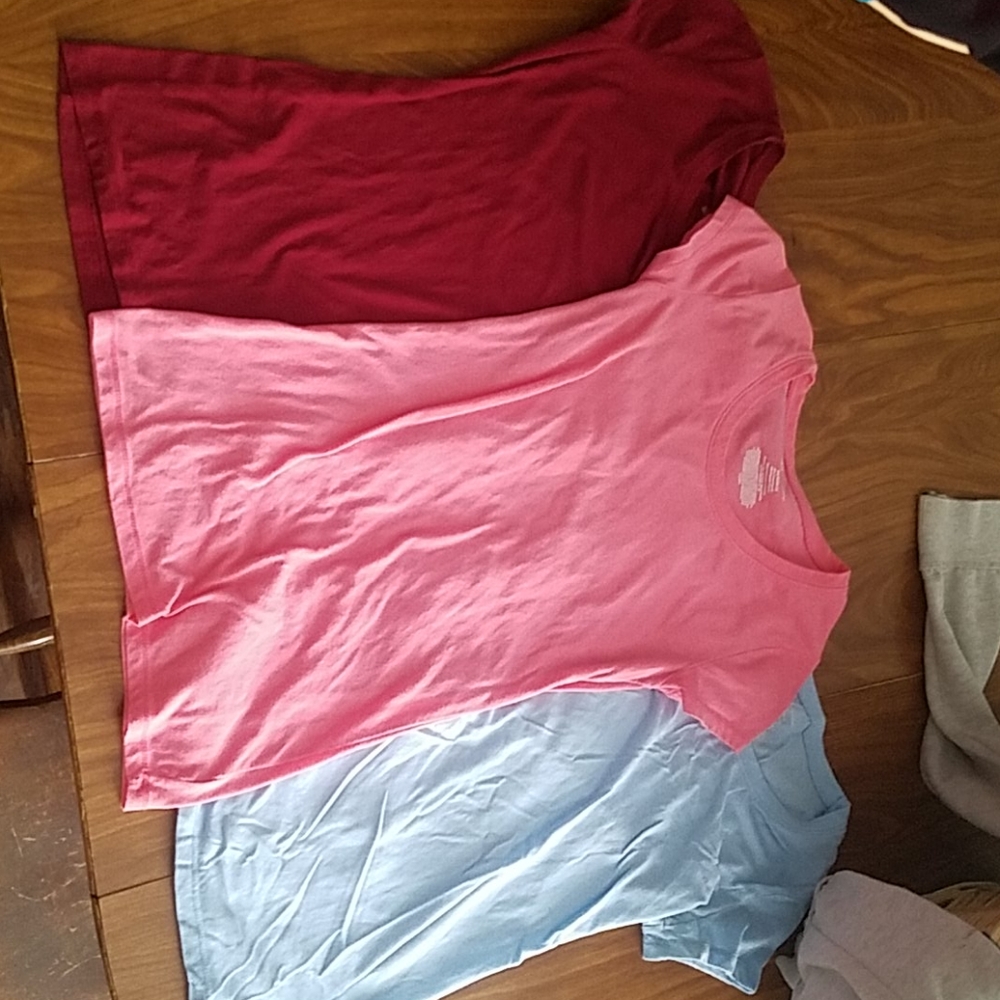 Skin tight plain tees $4 for one tee, $10 for all